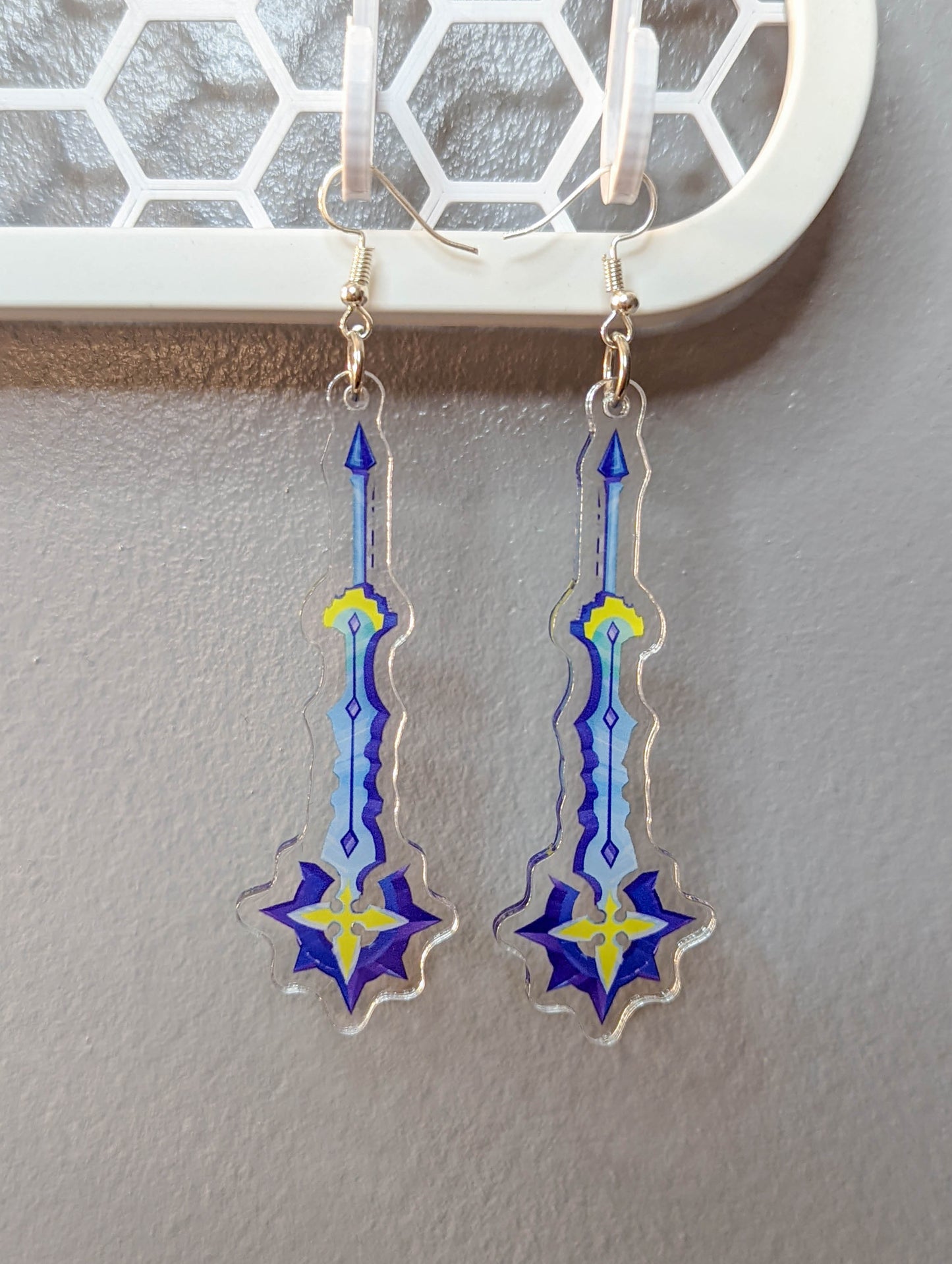 Kingdom Hearts Acrylic Earrings